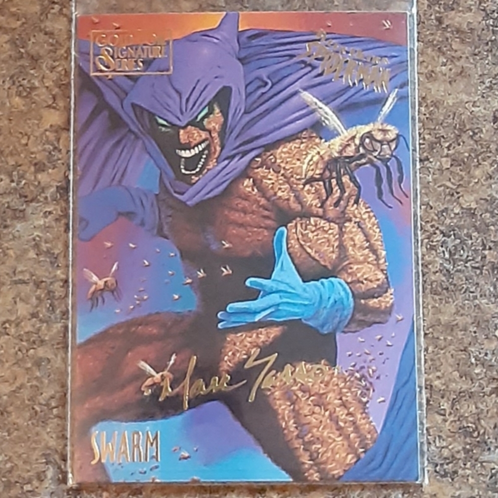 Fleer Ultra Spider-Man Gold Foil Signature Series